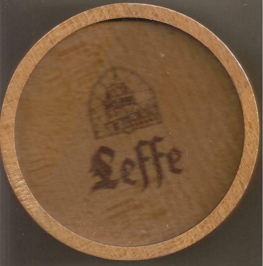 LEFFE Sous- bock en bois / bierviltje / beer coaster - NEW, Envoi, Neuf, Sous-bock, Leffe