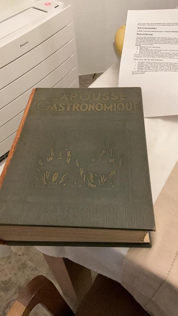 Larousse Gastronomique 1938, Gelezen, Complete serie, Ophalen of Verzenden, Overige onderwerpen