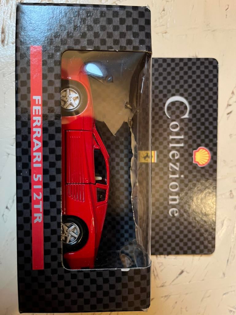 Ferrari’s 512 TR- Collezione Shell, Hobby en Vrije tijd, Ophalen of Verzenden, Zo goed als nieuw