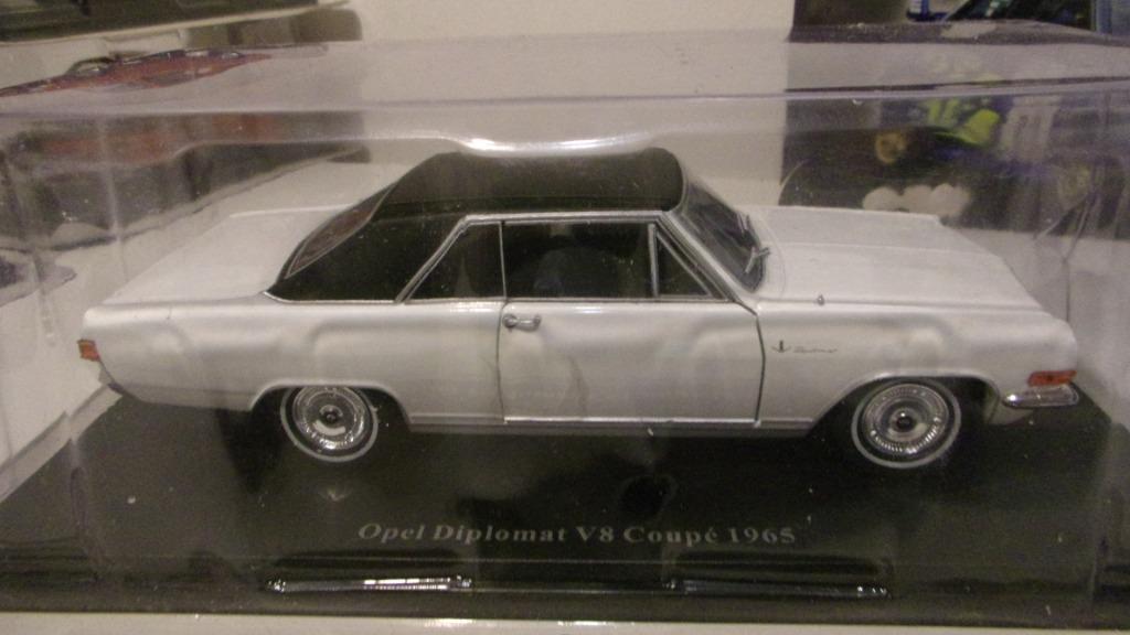 OPEL DIPLOMAT Coupé V8.HACHETTE 1/24 NEUVE., Ophalen of Verzenden, Nieuw, Auto, Overige merken