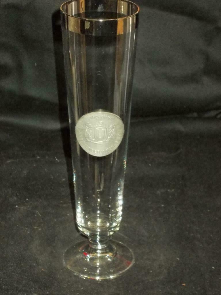 Bierglas.100 Jahre .Dortmunder Union Bier.D 38, Collections, Enlèvement ou Envoi, Comme neuf, Verre ou Verres, Autres marques