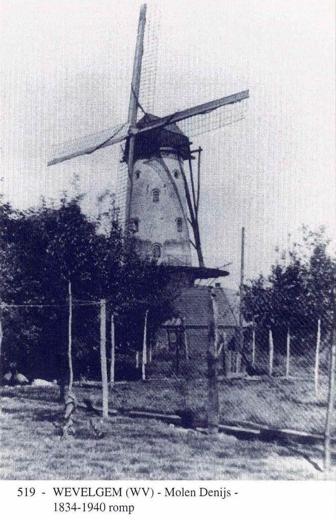 Wevelgem - Molen Denijs, Enlèvement ou Envoi, 1980 à nos jours, Non affranchie, Flandre Occidentale