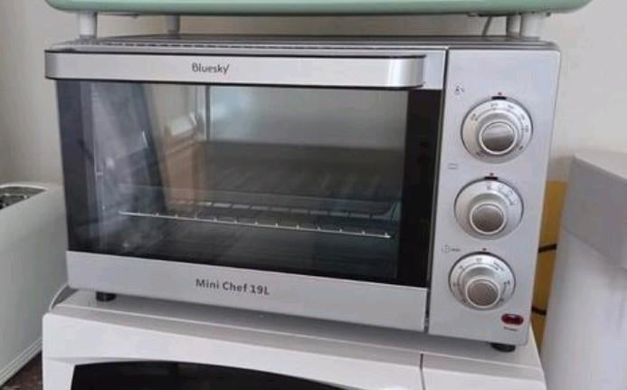 Elektrisch oventje Bluesky Mini Chef 19L, Ophalen