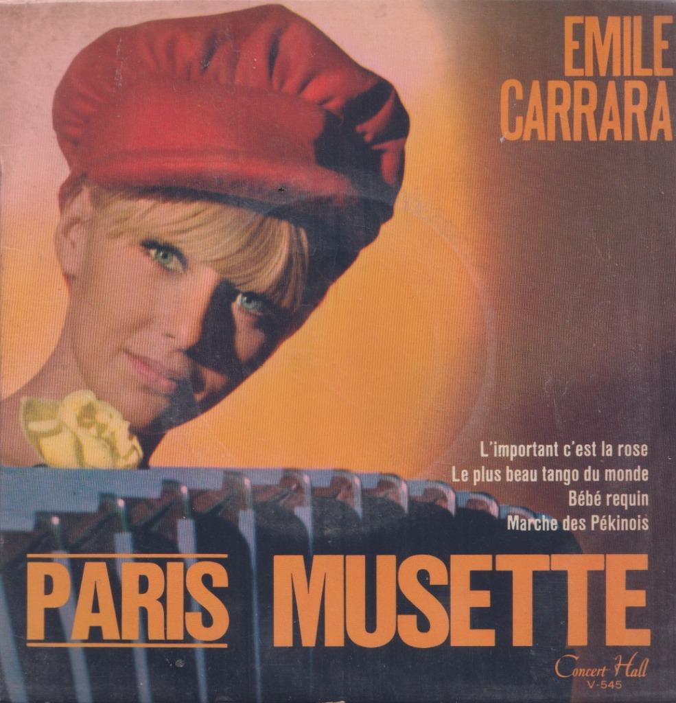 Emile Carrara – L’important c’est la rose / Bébé requin + 2, Gebruikt, 7 inch, Ophalen of Verzenden, Pop