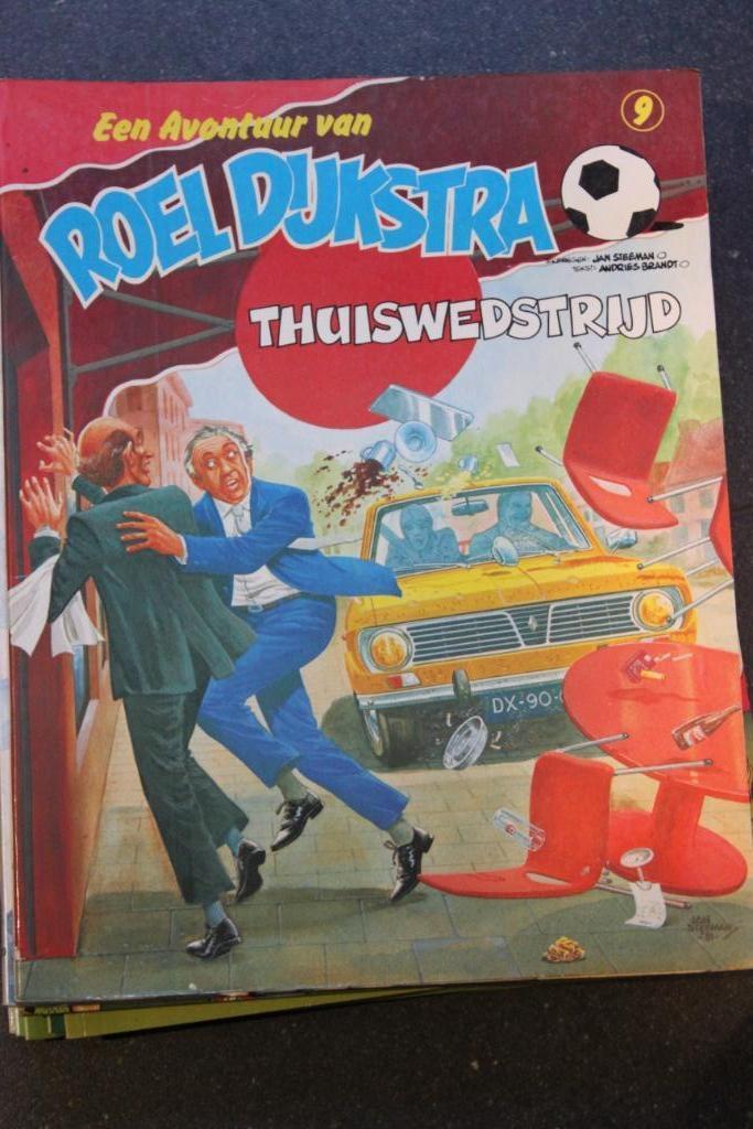 STRIP SC ROEL DIJKSTRA 9 THUISWEDSTRIJD EERSTE DRUK, Enlèvement ou Envoi