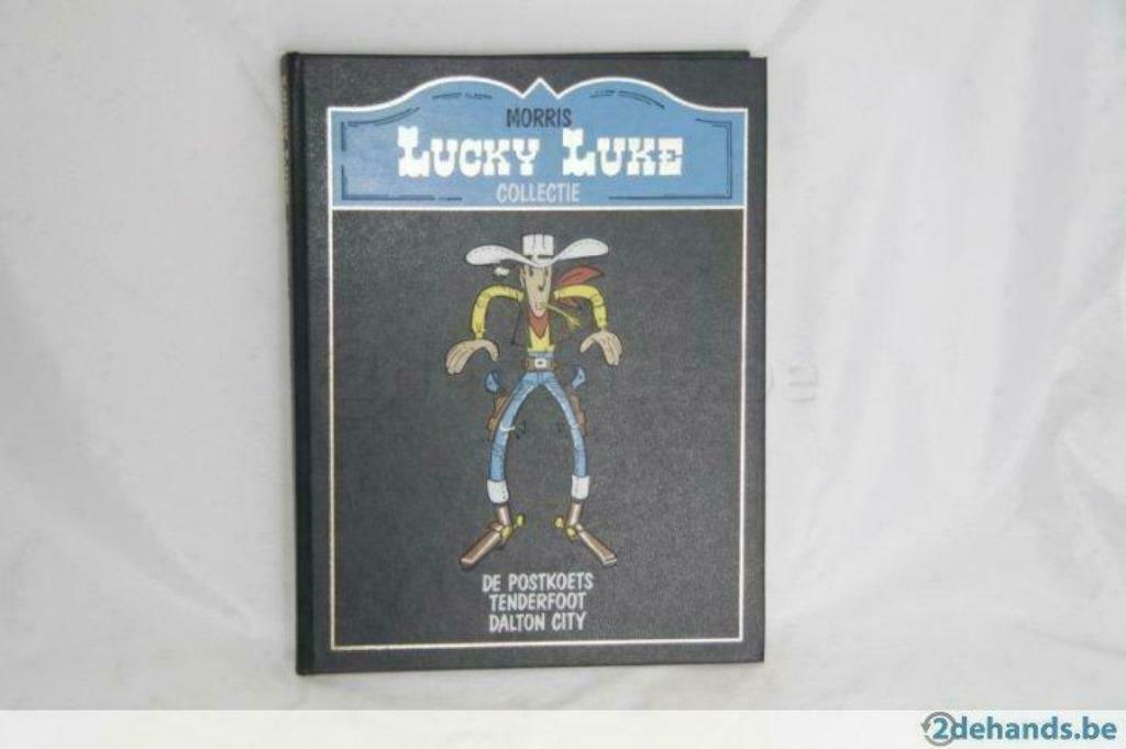 mooi verzamelboek Moris Lucky-Luke collectie, Boeken, Ophalen, Gelezen