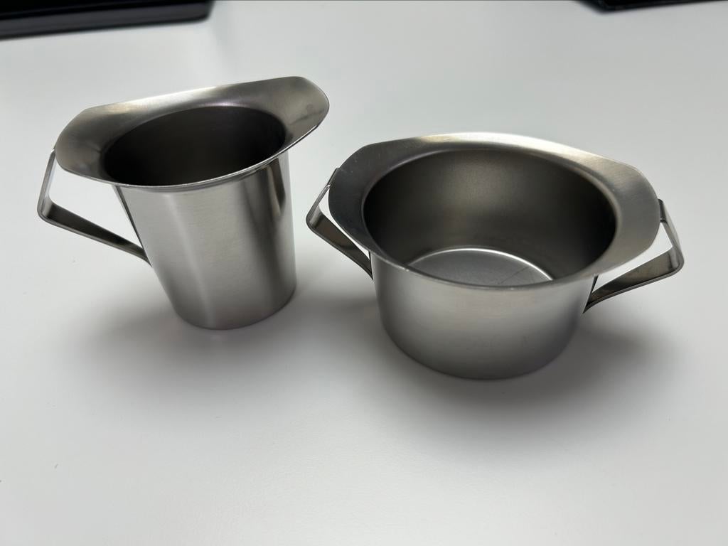 Pots à lait et sucre Alfra Alessi, Comme neuf, Récipient(s)