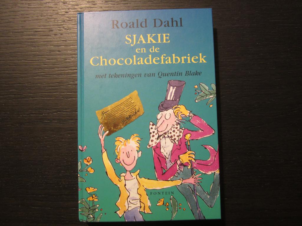 Sjakie en de Chocoladefabriek  -Roald Dahl-, Boeken, Ophalen of Verzenden