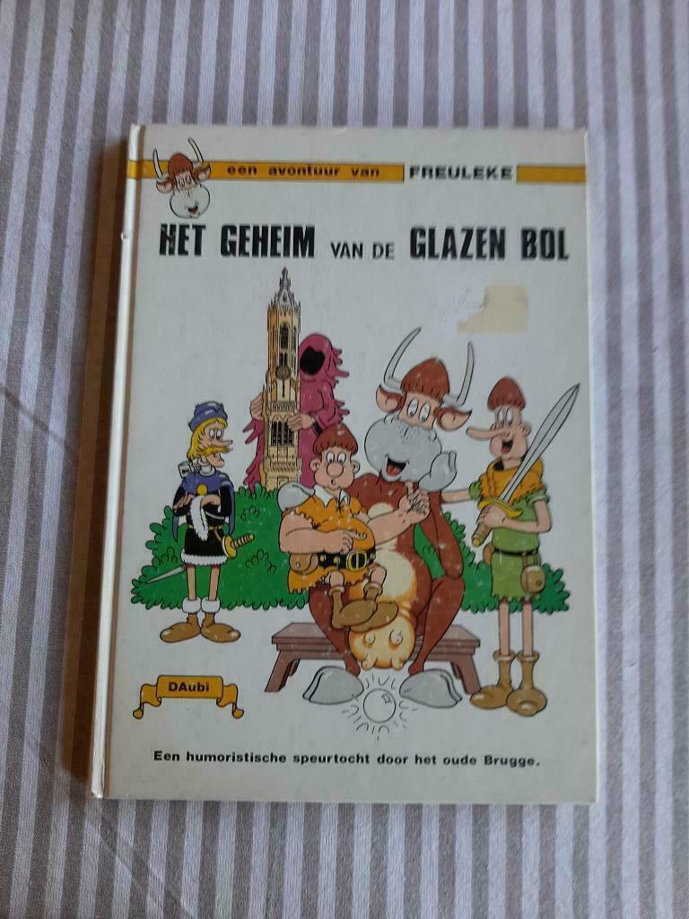 Freuleke - Het geheim vd glazen bol (speurtocht oud Brugge), Eén stripboek, Ophalen of Verzenden, Gelezen