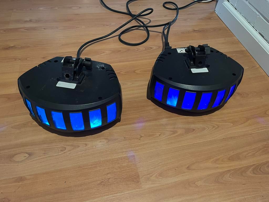 2x ADJ Saturn Tri Led, Enlèvement, Utilisé, Lumières, Couleur