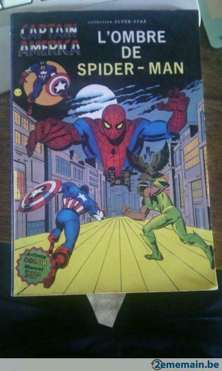 EO Captain America - L'ombre de Spider-Man, Livres, Enlèvement ou Envoi, Utilisé