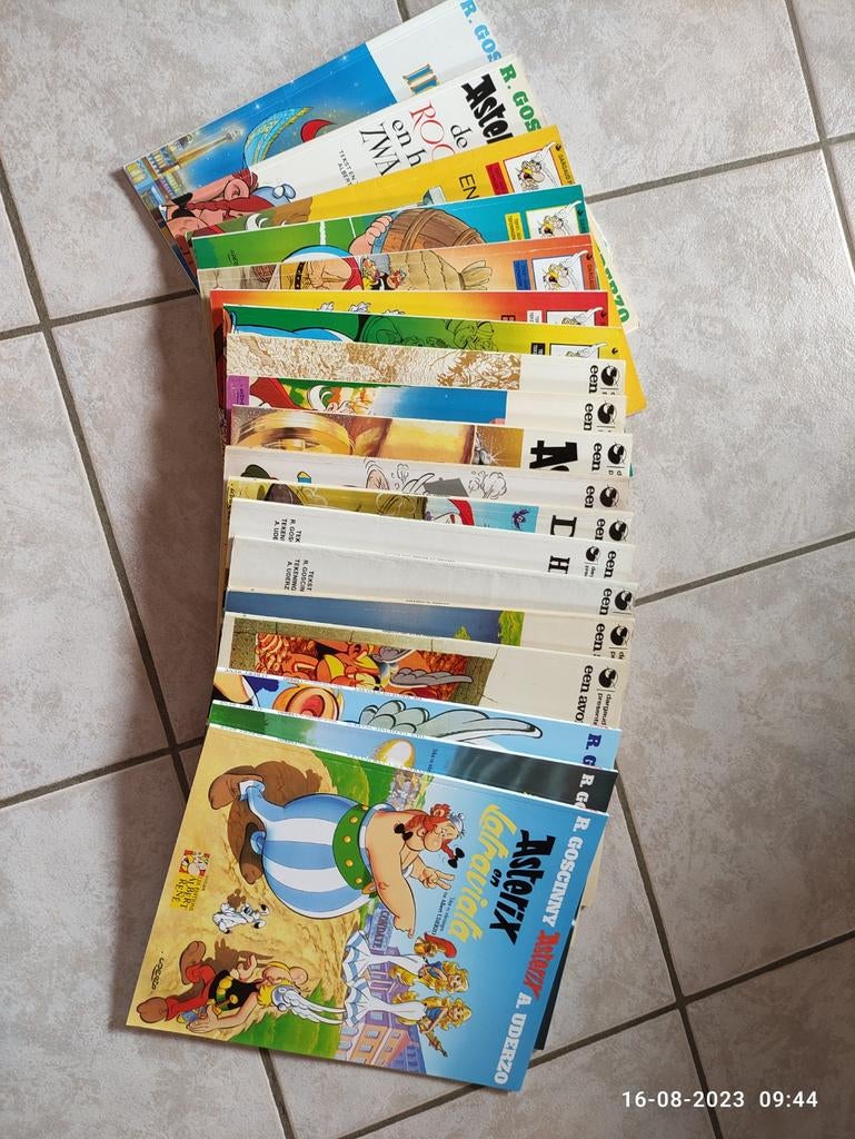 Asterix strips., Boeken, Stripverhalen, Gelezen, Meerdere stripboeken, Ophalen of Verzenden