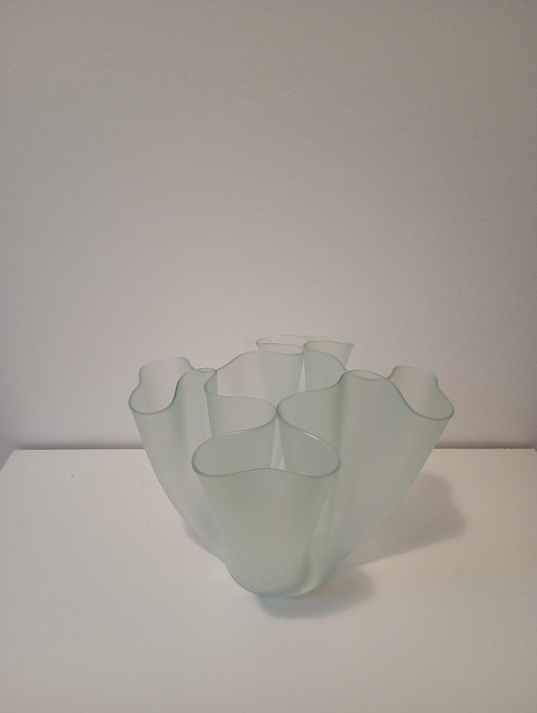 Cartoccio vaas, Huis en Inrichting, Ophalen, Overige kleuren, Nieuw, Glas
