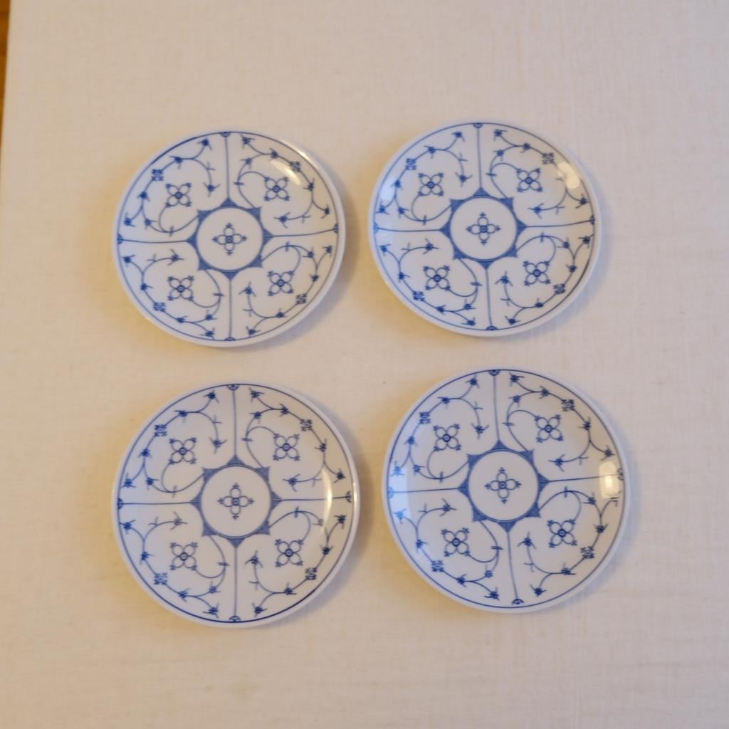 Lot de 4 assiettes à dessert Winterling Bavaria Allemagne, Maison & Meubles, Enlèvement, Comme neuf