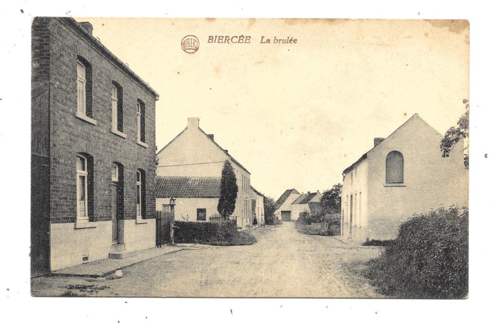 Biercée NA22: La Brûlée, Collections, Envoi, Avant 1920, Non affranchie, Hainaut
