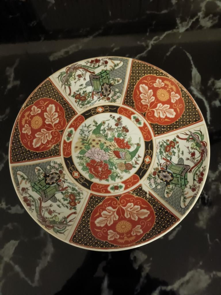 Antique oude Chinese bord, Enlèvement