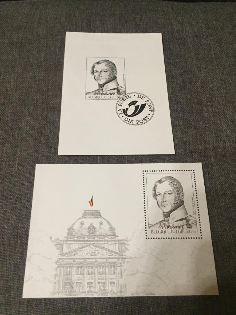 Postzegel Leopold I, Ophalen of Verzenden, Postfris, Koningshuis
