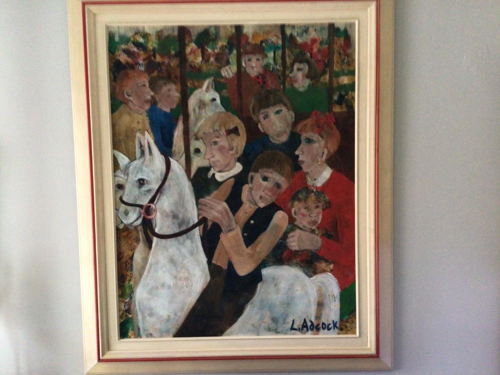 Kunstwerk van Lilian adcock, Ophalen of Verzenden