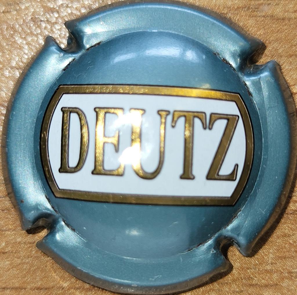Capsule Champagne DEUTZ gris bleu nr.23a, Enlèvement ou Envoi, Neuf, France, Champagne