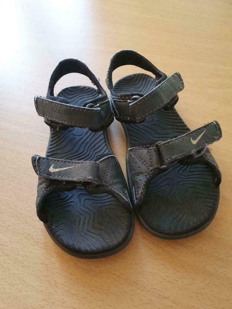 zwarte sandalen Nike - maat 28, Ophalen, Overige typen, Zo goed als nieuw, Nike