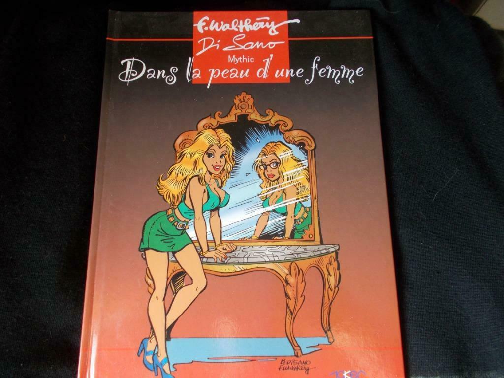 Dans la Peau d'une Femme (WALTHÉRY/DI SANO) genre BD coquine, Une BD, Comme neuf, Enlèvement, François WALTHÉRY et Bruno DI SANO