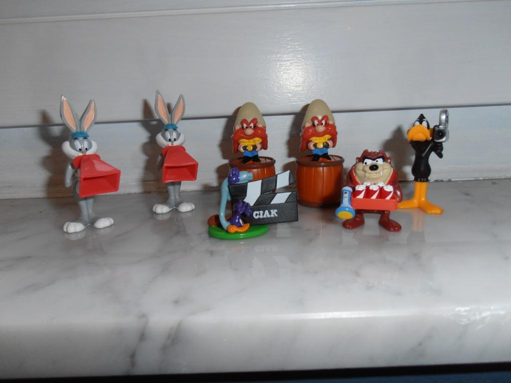 Figurines "Les Looney Tunes" – KINDER/FERRERO (2002), Collections, Enlèvement ou Envoi, Utilisé, Figurines