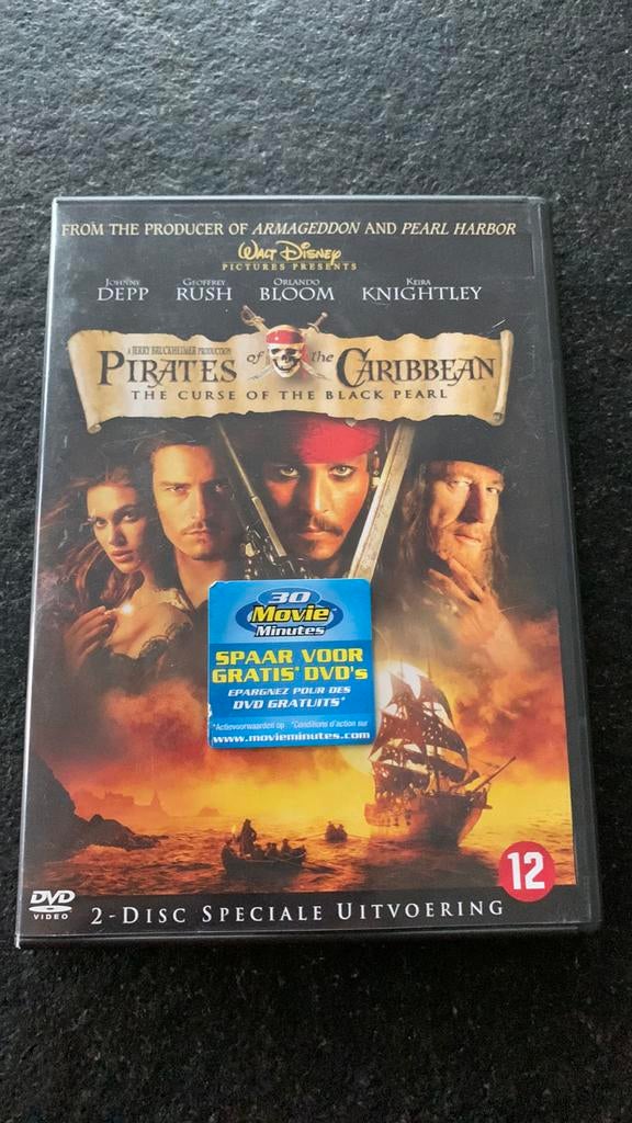 Pirates des Caraïbes - la malédiction de la perle noire - 2, À partir de 12 ans, Enlèvement ou Envoi, Comme neuf, Action