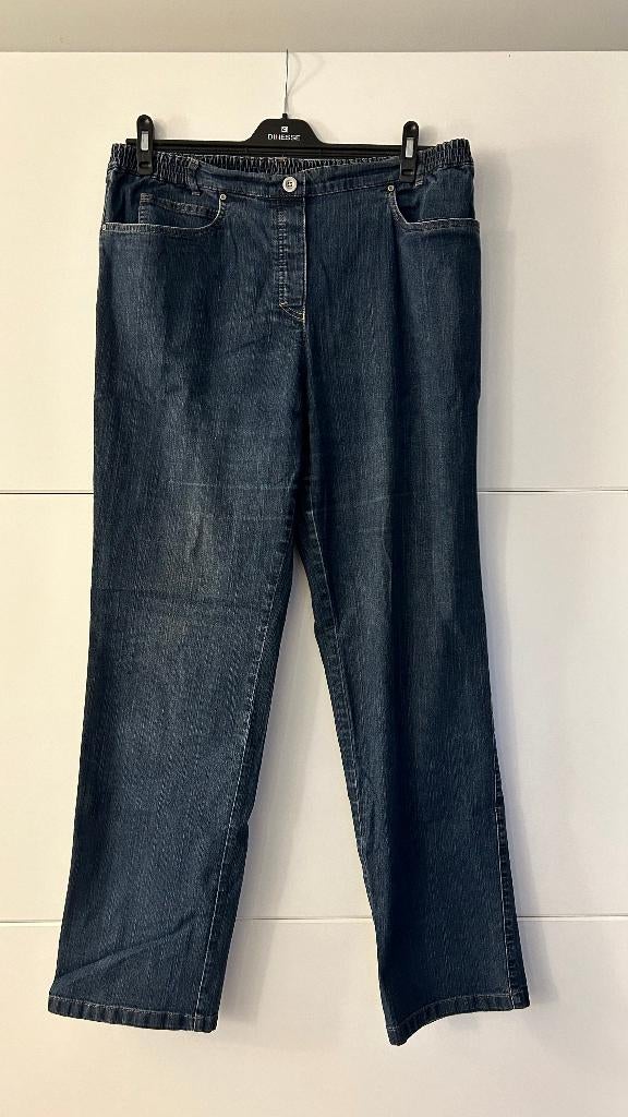 Claude Arielle blauwe jeansbroek, Taille 46/48 (XL) ou plus grande, Enlèvement ou Envoi, Comme neuf, Longs