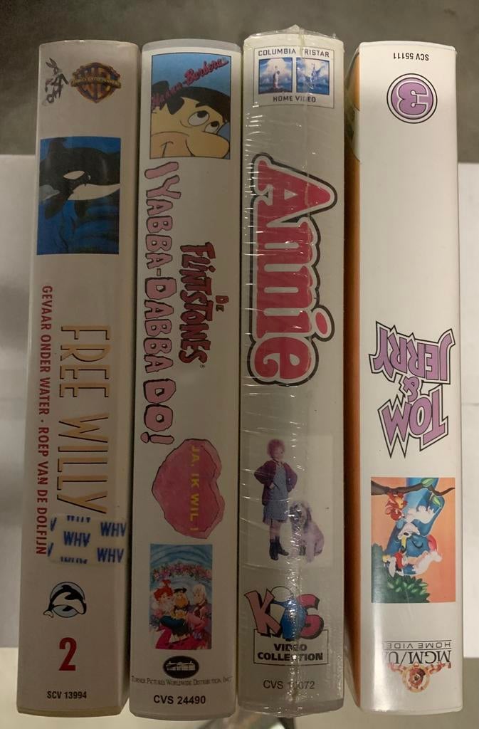 VHS-cassettes - verschillende titels zie foto-lijstje., Hobby en Vrije tijd, Ophalen, Zo goed als nieuw