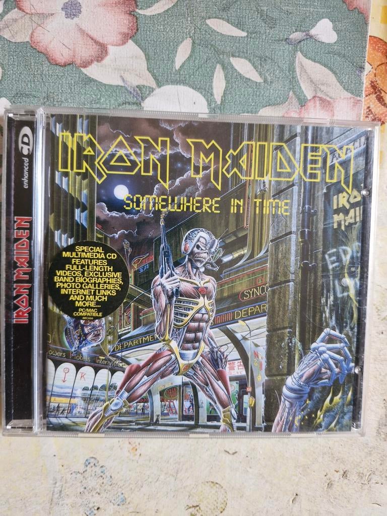 Iron maiden - somewhere in time cd., Enlèvement ou Envoi, Comme neuf