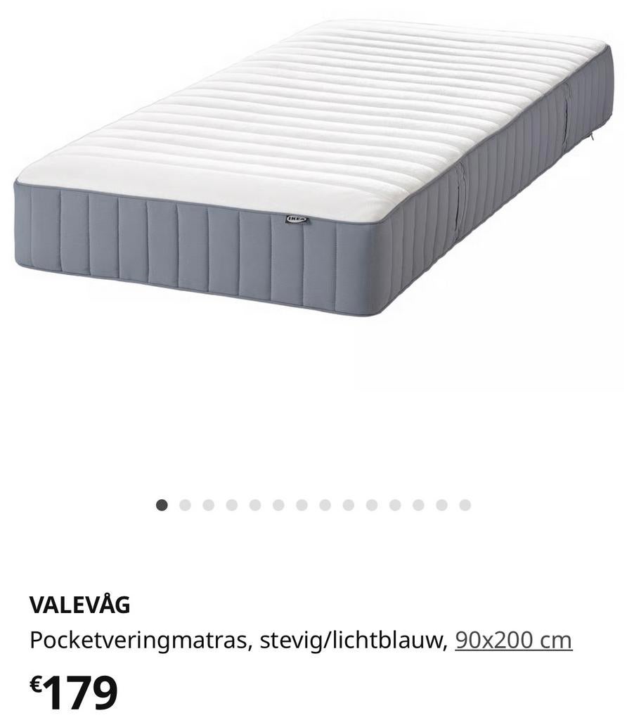 Matras Ikea te koop, Ophalen, Matras