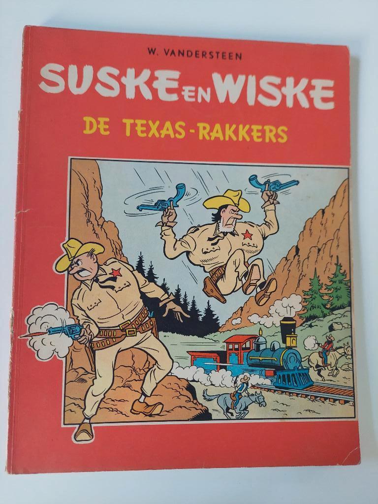 Suske en Wiske Nr 37 De Texas rakkers 1967, Boeken, Gelezen, Willy Vandersteen, Eén stripboek, Ophalen of Verzenden