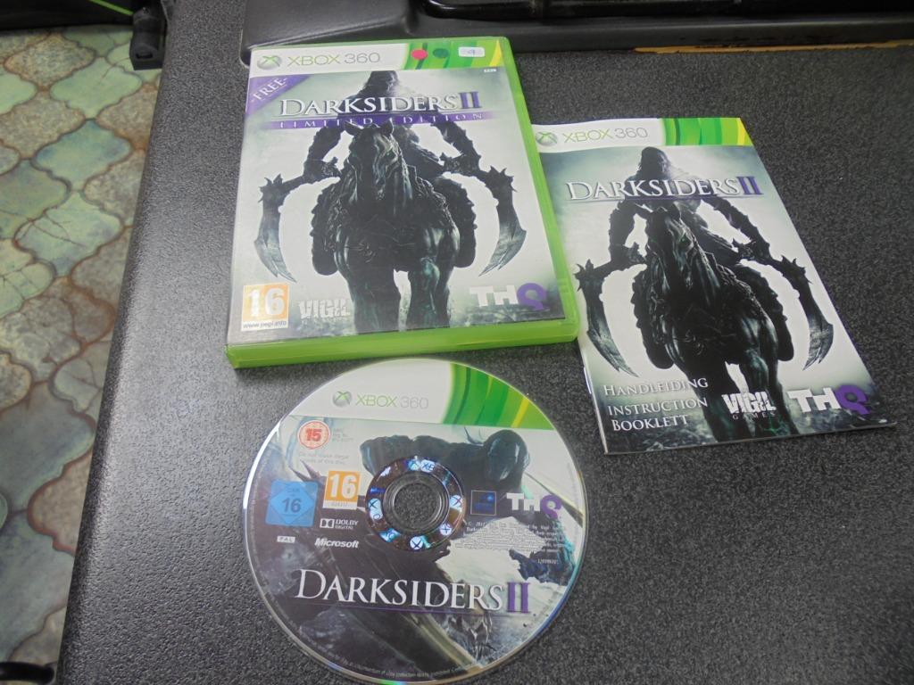 Xbox 360 Darksiders II (orig-compleet), Consoles de jeu & Jeux vidéo, Jeux | Xbox 360, Enlèvement ou Envoi, 1 joueur, Utilisé