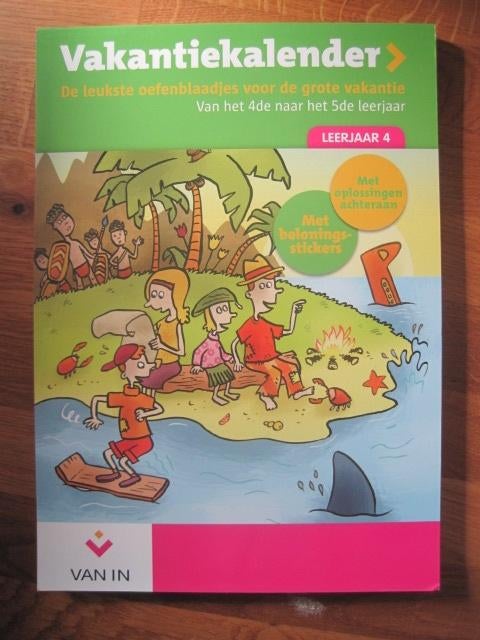 Vakantie oefenblaadjes Van het 4de naar het 5de leerjaar, Ophalen of Verzenden, Zo goed als nieuw, Taal en Lezen