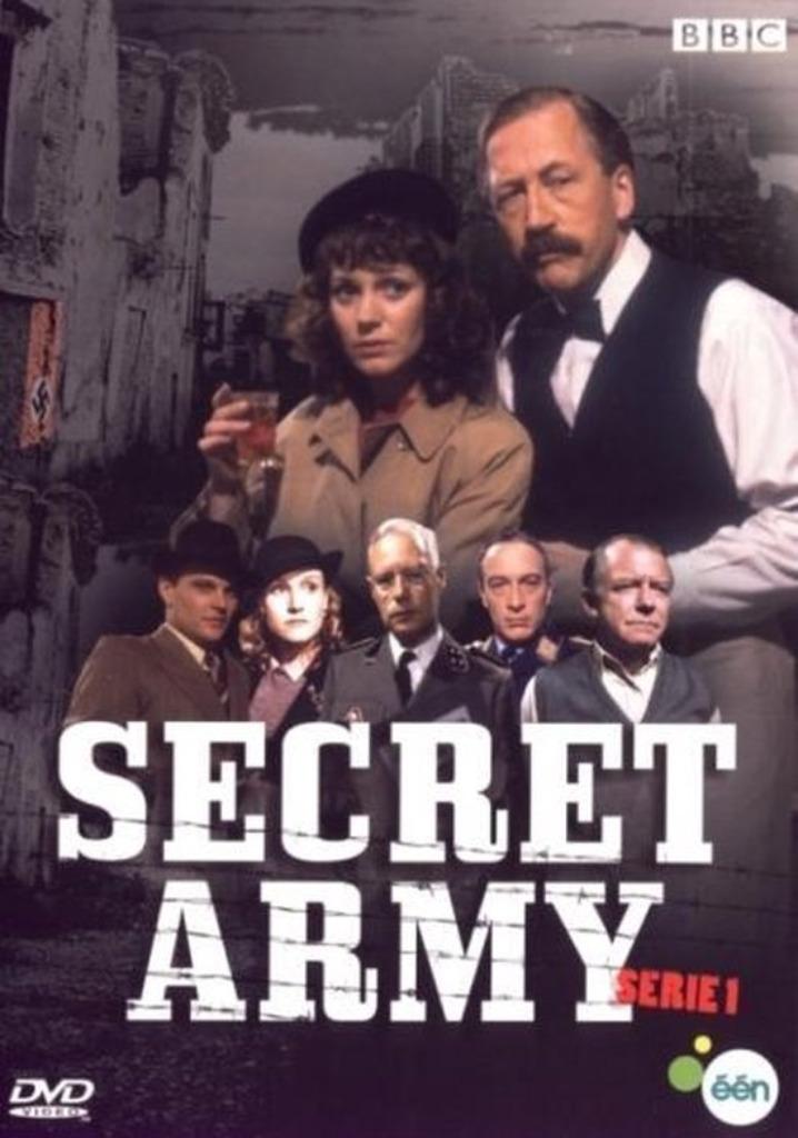 SECRET ARMY SEIZOEN 1-2-3, Cd's en Dvd's, Dvd's | Tv en Series, Ophalen of Verzenden, Zo goed als nieuw, Vanaf 12 jaar, Boxset