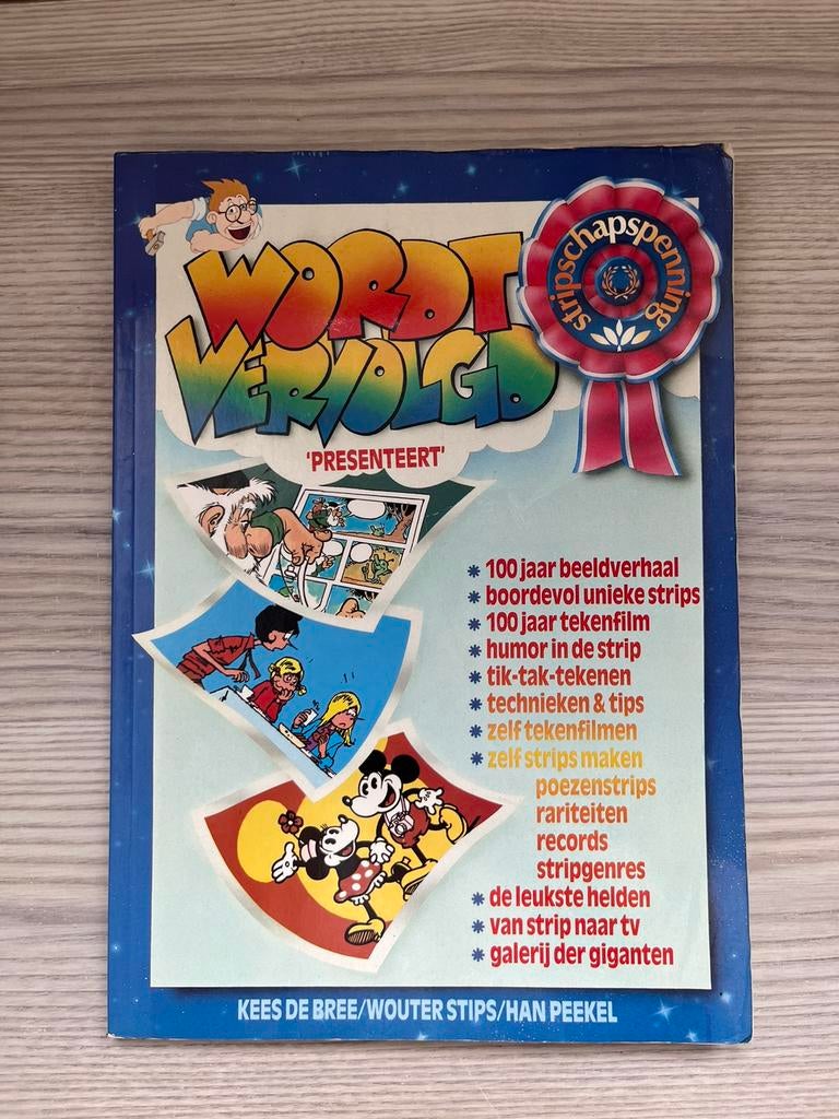 Wordt vervolgd, Boeken, Eén stripboek, Ophalen of Verzenden