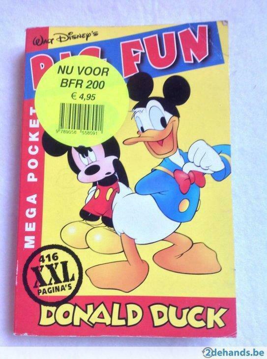 Walt Disney - 3 strips, Boeken, Stripverhalen, Ophalen of Verzenden, Gelezen