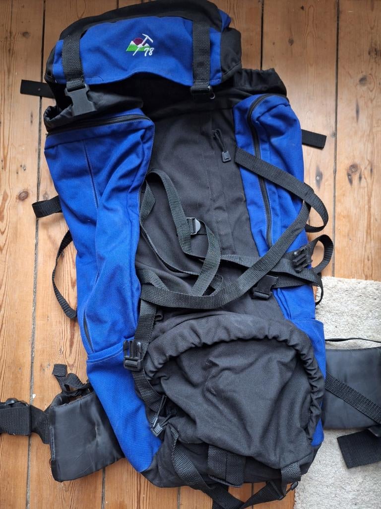 Wandelrugzak 78 liter nieuwstaat, Sport en Fitness, Bergsport en Wandelen, Ophalen of Verzenden