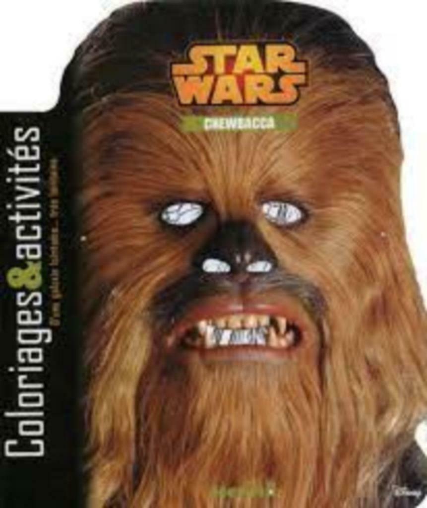 Star Wars Chewbacca Coloriages et activités Hemma, 5 of 6 jaar, Fictie algemeen, Jongen of Meisje, Nieuw