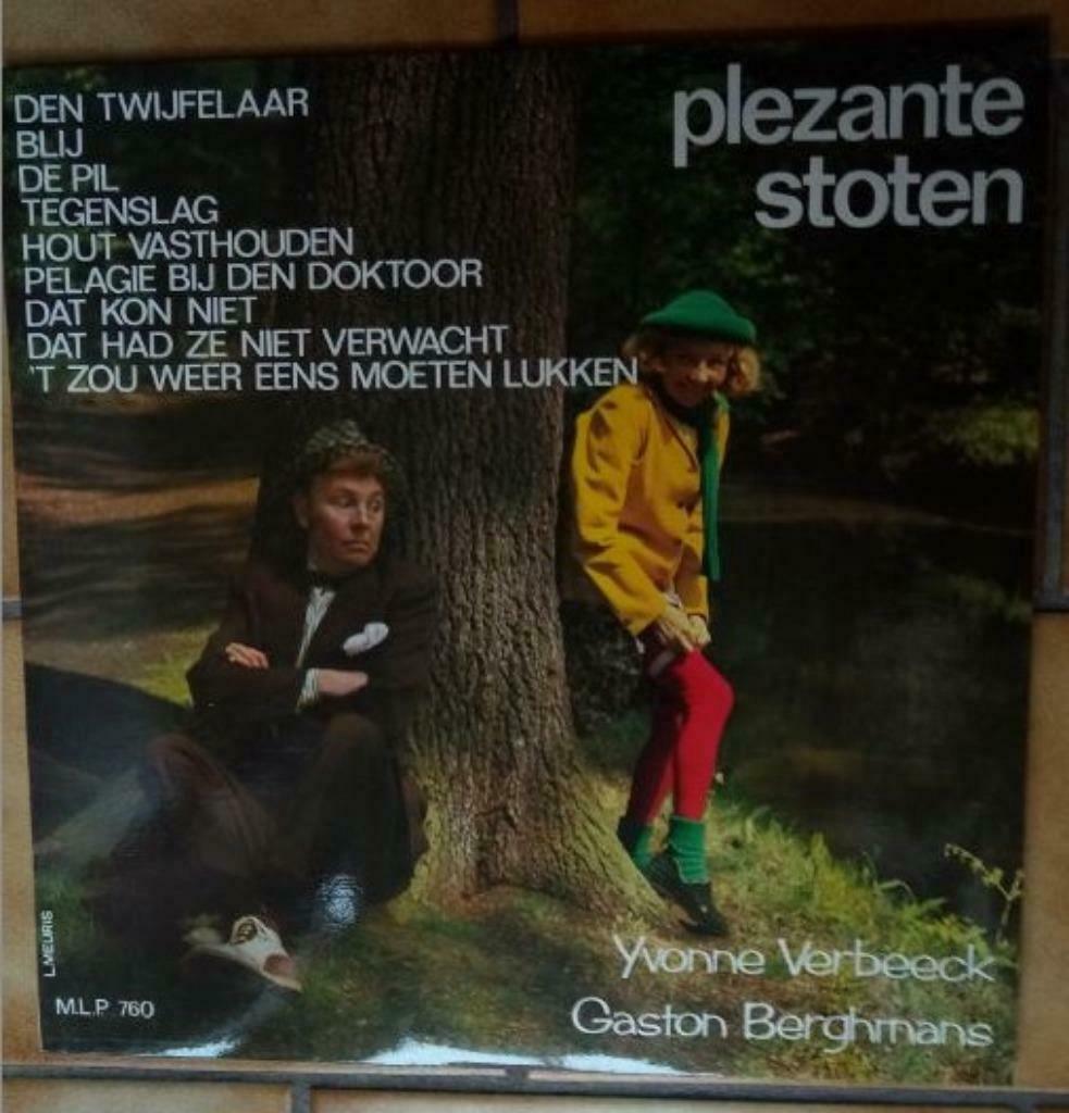 Gaston Berghmans : Plezante stoten : LP, Ophalen of Verzenden