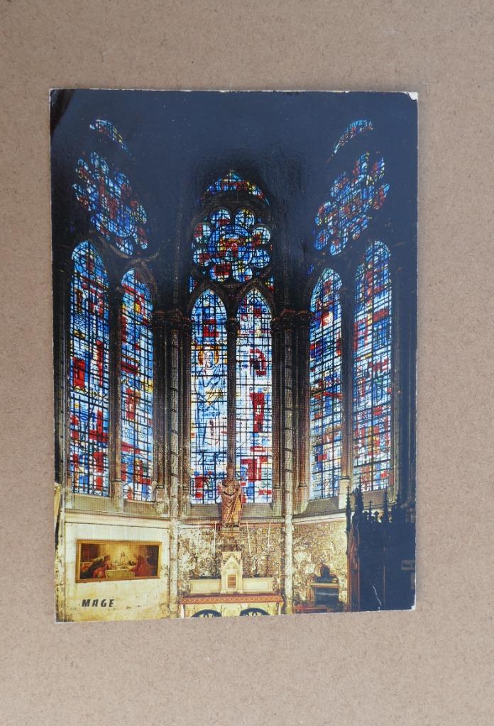 Postkaart 21/07/77 Beauvais Cathédrale Saint-Pierre, Enlèvement ou Envoi, 1960 à 1980, Affranchie, France