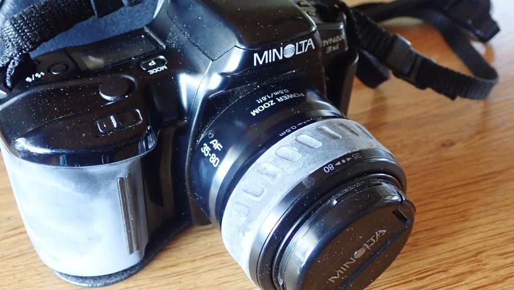Appareil Photo Minolta Dynax 3xi et Zoom Vivitar, Enlèvement, Ne fonctionne pas, Minolta