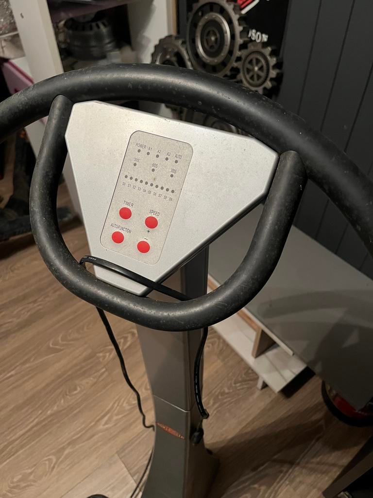 Trilplaatje, Sport en Fitness, Fitnessmaterialen, Ophalen, Gebruikt, Benen, Weerstandband