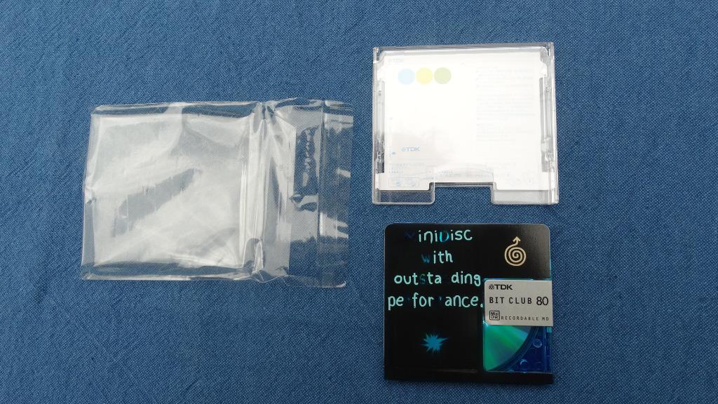 Minidisc TDK - BITCLUB 80 - MINIDISC W.O.P. - IMPORT JAPON, Envoi, Lecteur MiniDisc