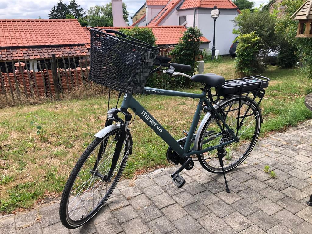 Vélo électrique homme Minerva, Vélos & Vélomoteurs, Enlèvement, Comme neuf