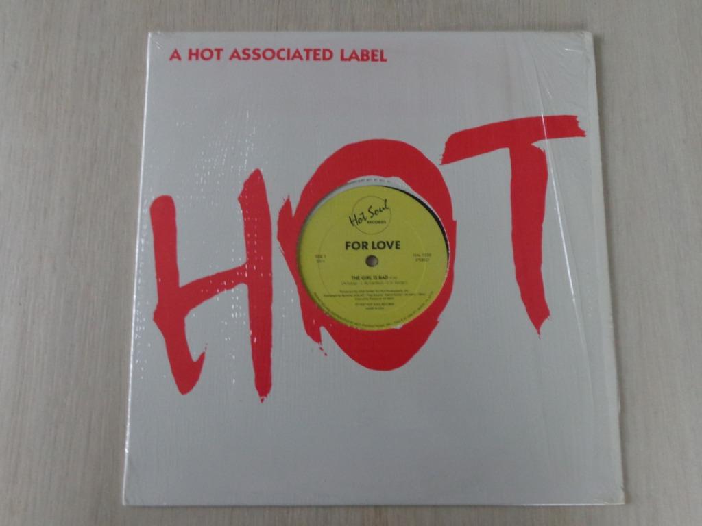 For Love – The Girl Is Bad, Ophalen of Verzenden, Zo goed als nieuw, 12 inch