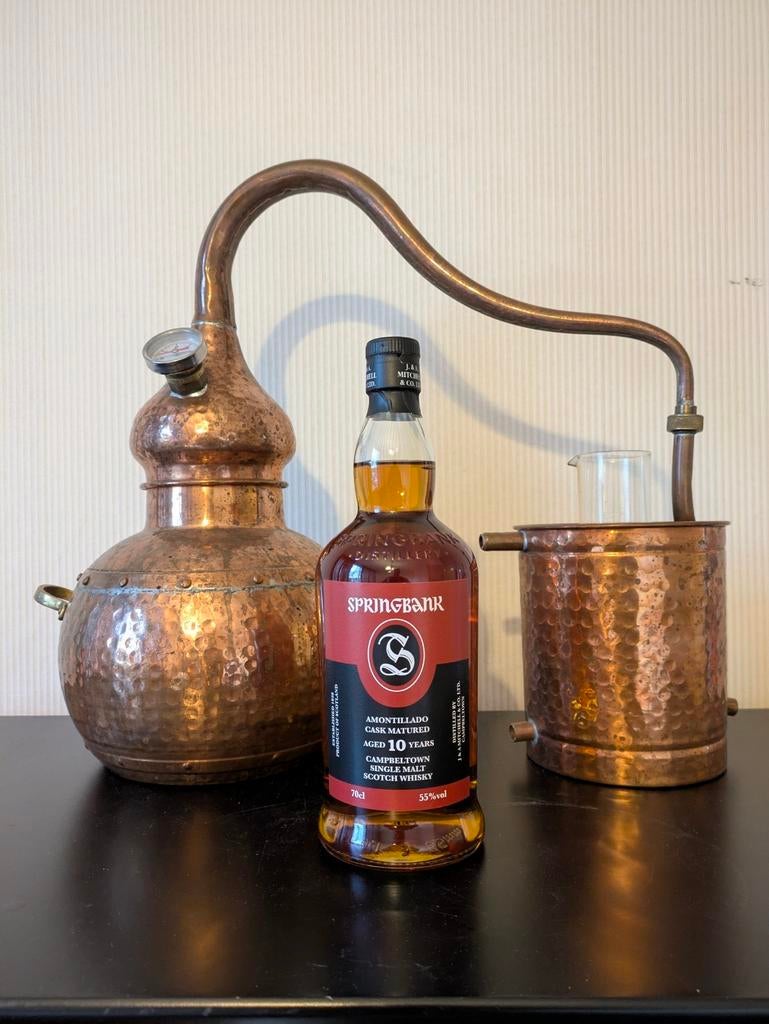 Springbank 10 years - Amontillado - 55%, Overige gebieden, Overige typen, Nieuw, Ophalen of Verzenden