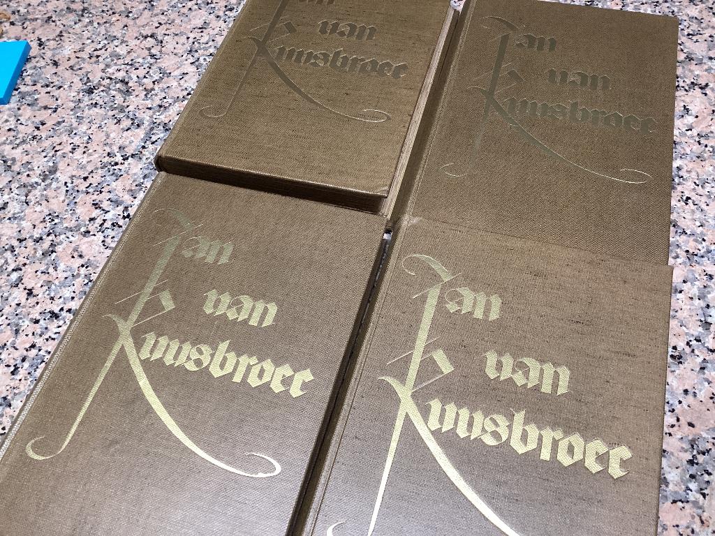 De 4 boeken JAN van RUUSBROEC werken 1932 1934, Ophalen of Verzenden