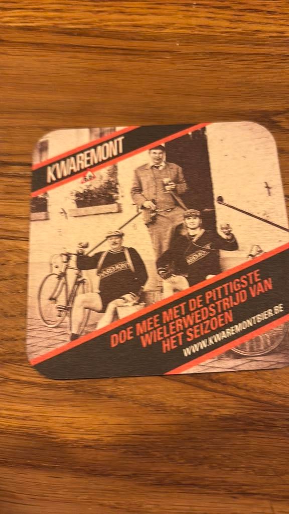 1 bierviltje Kwaremont, Enlèvement ou Envoi, Comme neuf