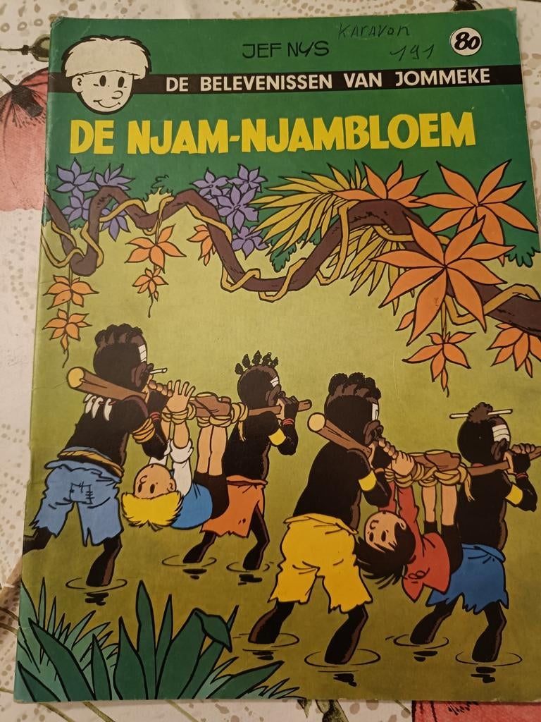 De belevenissen van Jommeke, Boeken, Stripverhalen, Ophalen